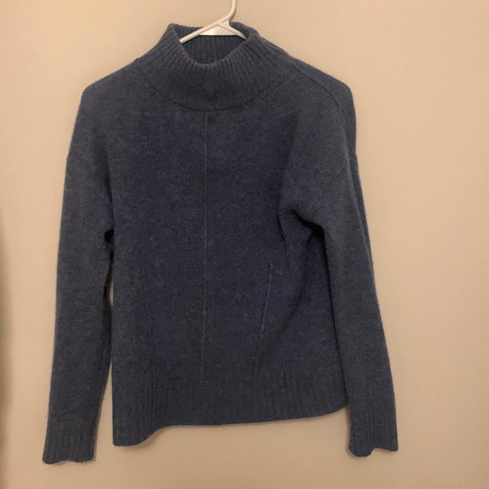 100% Cashmere Mock Neck Sweater